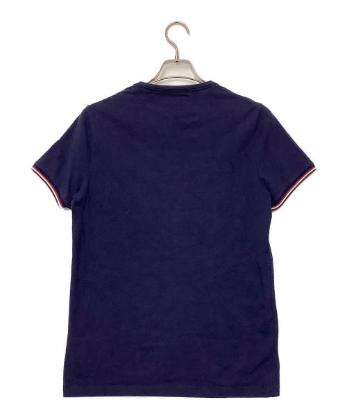MONCLER（モンクレール）MONCLER (モンクレール) 半袖カットソー ネイビー サイズ:Mの古着・服飾アイテム