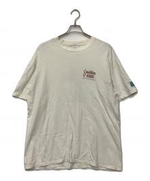 Hanes（ヘインズ）の古着「半袖カットソー」｜ホワイト