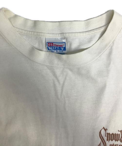 Hanes（ヘインズ）Hanes (ヘインズ) 半袖カットソー ホワイト サイズ:XLの古着・服飾アイテム