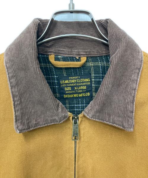OKONKWO（オコンクウォ）OKONKWO (オコンクウォ) ダックジャケット ベージュ サイズ:XLの古着・服飾アイテム