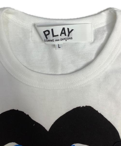 COMME des GARCONS（コムデギャルソン）COMME des GARCONS (コムデギャルソン) 半袖カットソー ホワイト サイズ:Lの古着・服飾アイテム