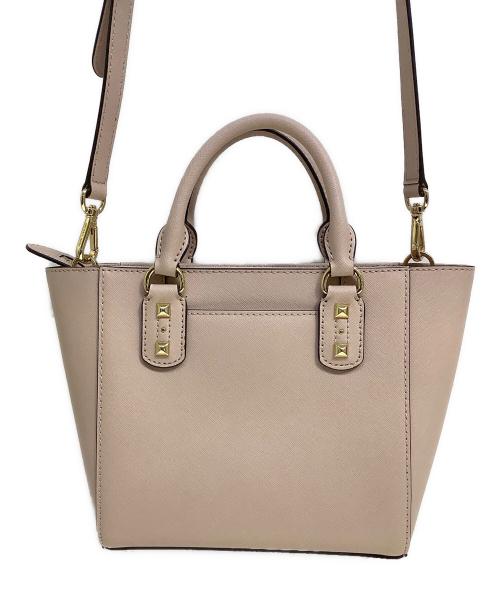 MICHAEL KORS（マイケルコース）MICHAEL KORS (マイケルコース) 2WAYショルダーバッグ ピンクの古着・服飾アイテム