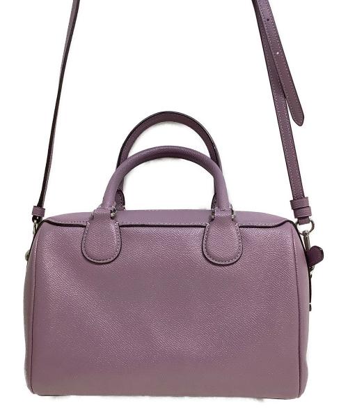 COACH（コーチ）COACH (コーチ) 2WAYショルダーバッグ パープルの古着・服飾アイテム