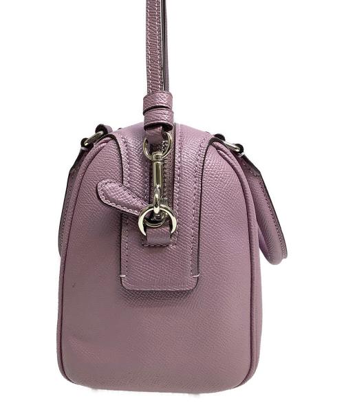 COACH（コーチ）COACH (コーチ) 2WAYショルダーバッグ パープルの古着・服飾アイテム