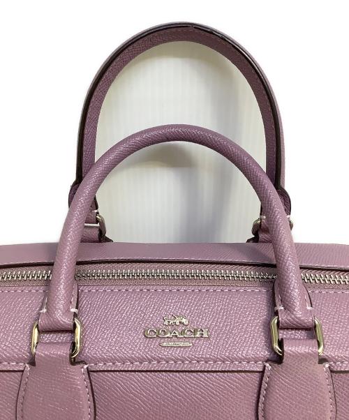 COACH（コーチ）COACH (コーチ) 2WAYショルダーバッグ パープルの古着・服飾アイテム