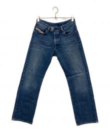 DIESEL（ディーゼル）の古着「ストレートデニムパンツ」｜インディゴ