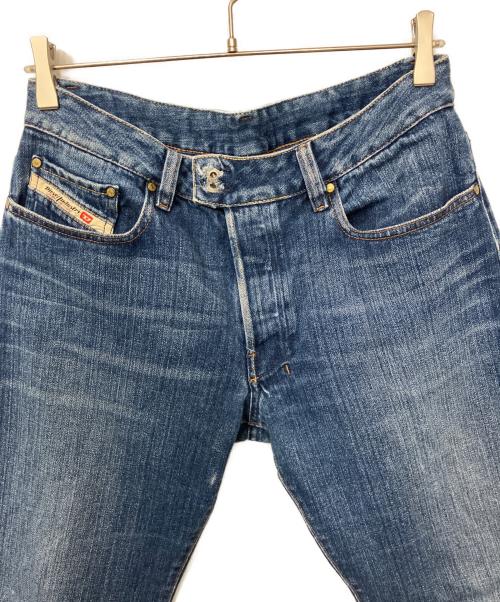 DIESEL（ディーゼル）DIESEL (ディーゼル) ストレートデニムパンツ インディゴ サイズ:W32の古着・服飾アイテム