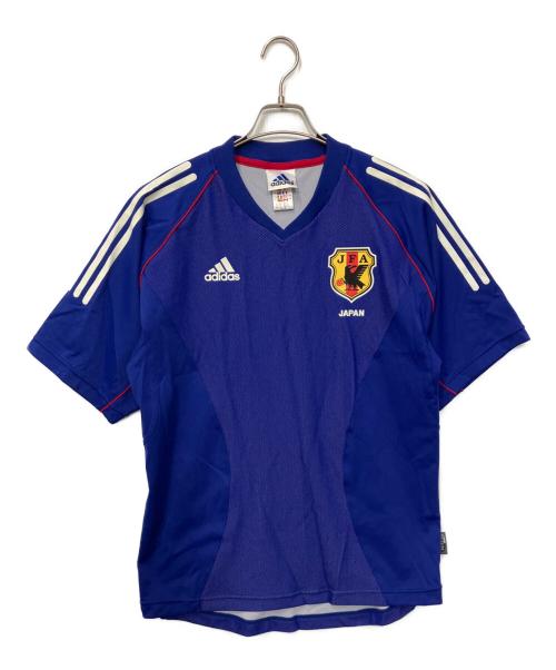 adidas（アディダス）adidas (アディダス) 00’sゲームシャツ ブルー サイズ:Mの古着・服飾アイテム