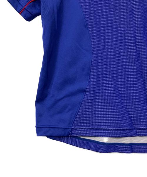 adidas（アディダス）adidas (アディダス) 00’sゲームシャツ ブルー サイズ:Mの古着・服飾アイテム