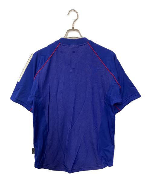 adidas（アディダス）adidas (アディダス) 00’sゲームシャツ ブルー サイズ:Mの古着・服飾アイテム