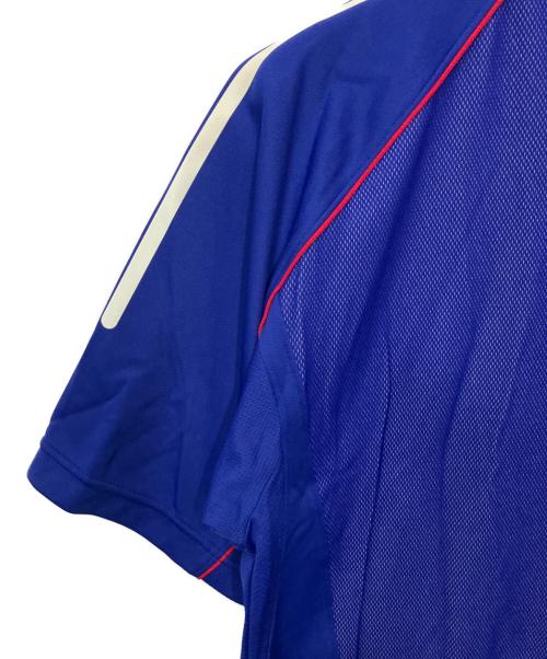 adidas（アディダス）adidas (アディダス) 00’sゲームシャツ ブルー サイズ:Mの古着・服飾アイテム