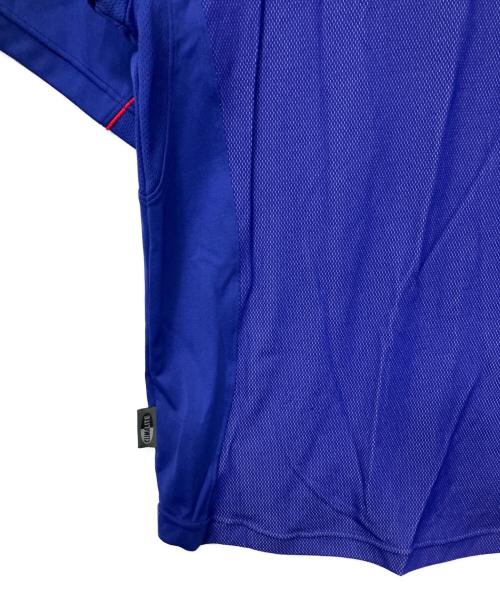 adidas（アディダス）adidas (アディダス) 00’sゲームシャツ ブルー サイズ:Mの古着・服飾アイテム