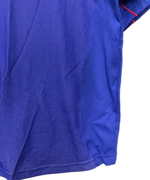 adidas（アディダス）adidas (アディダス) 00’sゲームシャツ ブルー サイズ:Mの古着・服飾アイテム