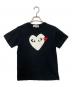 COMME des GARCONS（コムデギャルソン）の古着「半袖カットソー」｜ブラック