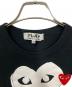 COMME des GARCONS (コムデギャルソン) 半袖カットソー ブラック サイズ:M：9000円