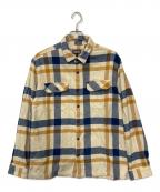Patagoniaパタゴニア）の古着「ネルシャツ」｜イエロー×ブルー