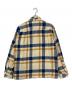 中古・古着 Patagonia (パタゴニア) ネルシャツ イエロー×ブルー サイズ:L：5000円