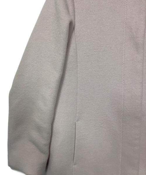 CELFORD（セルフォード）CELFORD (セルフォード) バックタックノーカラーコート ピンク サイズ:36の古着・服飾アイテム