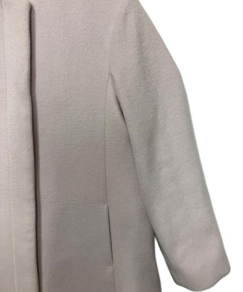 CELFORD（セルフォード）CELFORD (セルフォード) バックタックノーカラーコート ピンク サイズ:36の古着・服飾アイテム