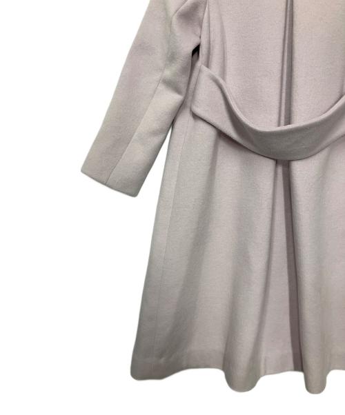 CELFORD（セルフォード）CELFORD (セルフォード) バックタックノーカラーコート ピンク サイズ:36の古着・服飾アイテム