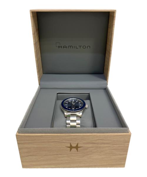 HAMILTON（ハミルトン）HAMILTON (ハミルトン) 腕時計 ネイビーの古着・服飾アイテム