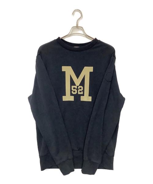 MONCLER（モンクレール）MONCLER (モンクレール) フロッキーロゴスウェット ネイビー サイズ:Lの古着・服飾アイテム