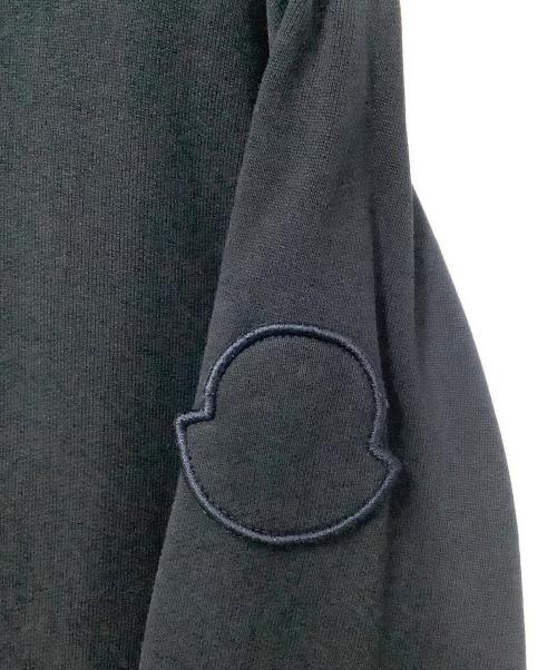 MONCLER（モンクレール）MONCLER (モンクレール) フロッキーロゴスウェット ネイビー サイズ:Lの古着・服飾アイテム