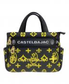 CASTELBAJACカステルバジャック）の古着「ハンドバッグ」｜ブラック×イエロー