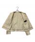 中古・古着 BURBERRY LONDON (バーバリーロンドン) ジャケット ベージュ サイズ:40：6000円
