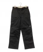 Dickiesディッキーズ）の古着「ダブルニーワークパンツ」｜ブラック