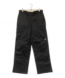 Dickies（ディッキーズ）の古着「ダブルニーワークパンツ」｜ブラック