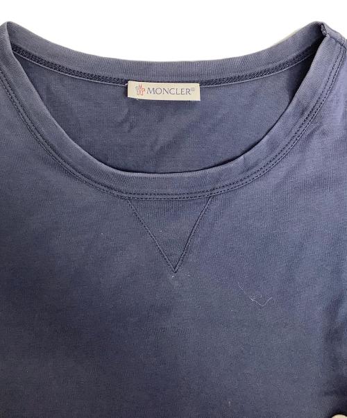 MONCLER（モンクレール）MONCLER (モンクレール) MAGLIA T-SHIRT ネイビー サイズ:Lの古着・服飾アイテム