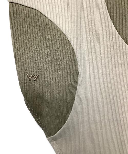 OPEN YY（オープンワイワイ）OPEN YY (オープンワイワイ) ノースリーブブラウス ベージュ サイズ:Sの古着・服飾アイテム