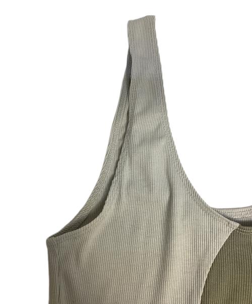 OPEN YY（オープンワイワイ）OPEN YY (オープンワイワイ) ノースリーブブラウス ベージュ サイズ:Sの古着・服飾アイテム