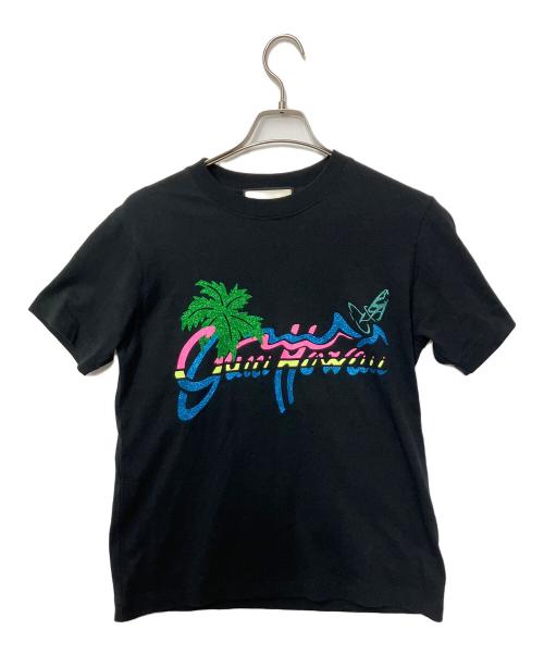 GUCCI（グッチ）GUCCI (グッチ) 半袖カットソー ブラック サイズ:XSの古着・服飾アイテム