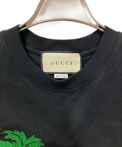 GUCCI（グッチ）GUCCI (グッチ) 半袖カットソー ブラック サイズ:XSの古着・服飾アイテム