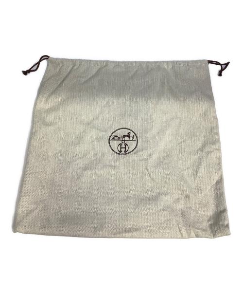 HERMES（エルメス）HERMES (エルメス) エールバッグジップPM ブラウン×ブラックの古着・服飾アイテム