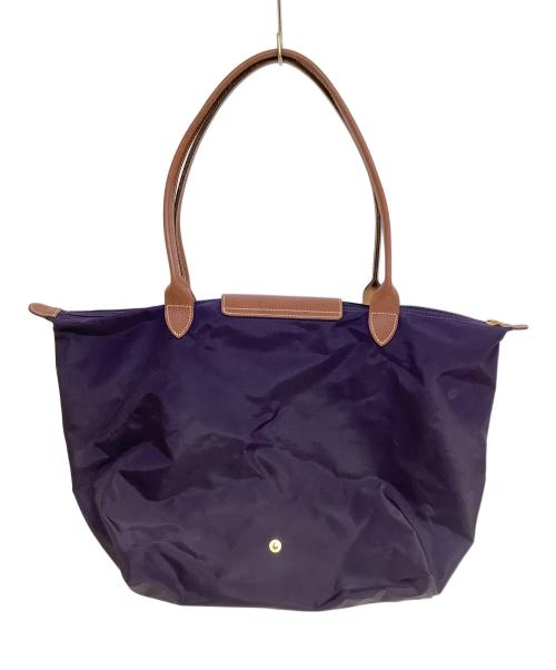 LONGCHAMP（ロンシャン）LONGCHAMP (ロンシャン) トートバッグ パープルの古着・服飾アイテム