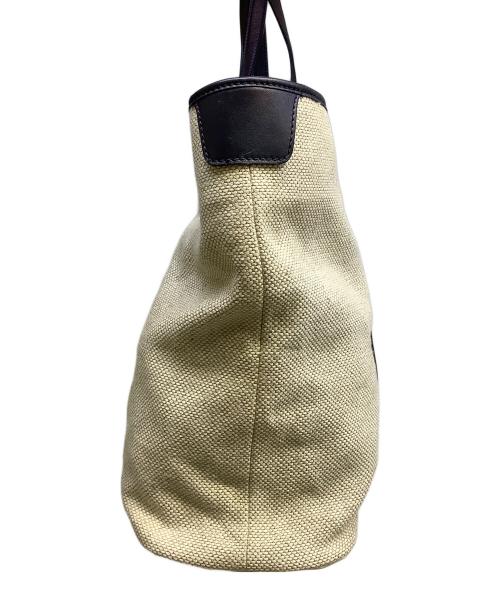 GHERARDINI（ゲラルディーニ）GHERARDINI (ゲラルディーニ) トートバッグ ベージュ×ホワイトの古着・服飾アイテム