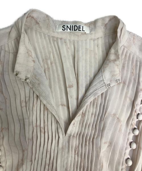 Snidel（スナイデル）Snidel (スナイデル) ノースリーブ・キャミソールワンピース パープルの古着・服飾アイテム