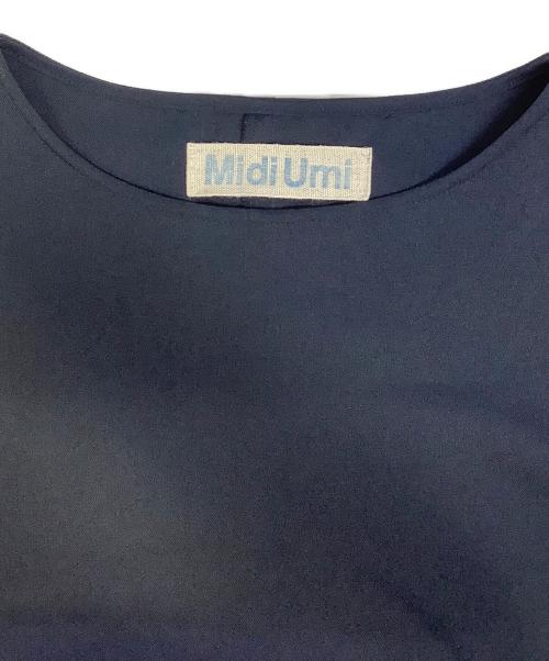Midi-Umi（ミディウミ）Midi-Umi (ミディウミ) ノースリーブ・キャミソールワンピース ネイビー サイズ:-の古着・服飾アイテム