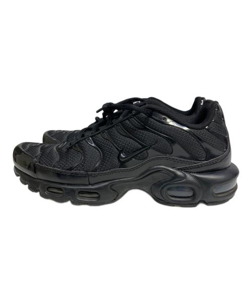 NIKE（ナイキ）NIKE (ナイキ) AIR MAX PLUS ブラック サイズ:26cmの古着・服飾アイテム