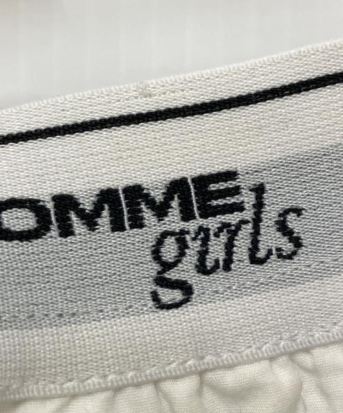 HOMME girls（オムガールズ）HOMME girls (オムガールズ) ショートパンツ ホワイト サイズ:Mの古着・服飾アイテム