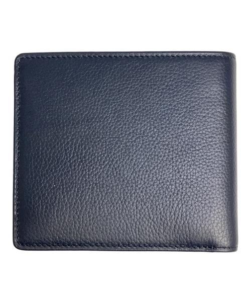 POLO RALPH LAUREN（ポロ・ラルフローレン）POLO RALPH LAUREN (ポロ・ラルフローレン) 2つ折り財布 ネイビーの古着・服飾アイテム