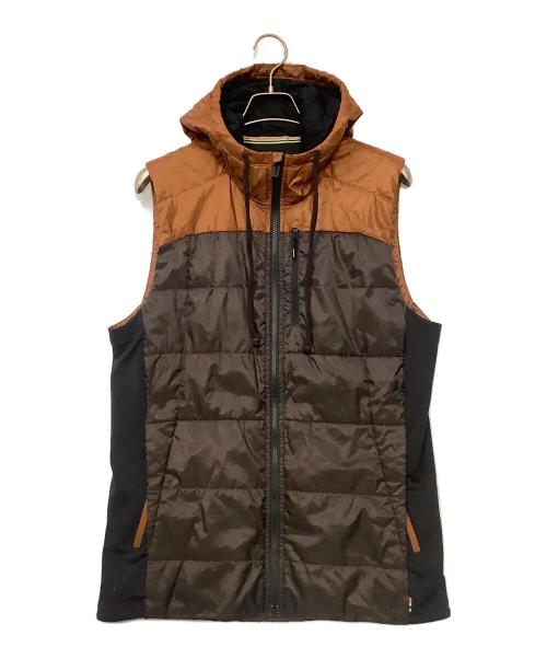 SmartWool（スマートウール）SmartWool (スマートウール) ベスト ブラウン サイズ:Lの古着・服飾アイテム
