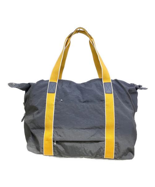 Kipling（キプリング）Kipling (キプリング) ボストンバッグ グレー×イエロー 未使用品の古着・服飾アイテム