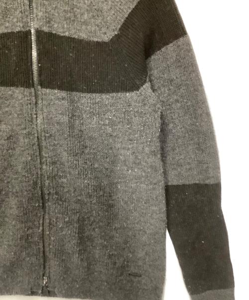 DIESEL（ディーゼル）DIESEL (ディーゼル) 厚手ニット グレー サイズ:Mの古着・服飾アイテム