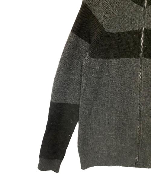 DIESEL（ディーゼル）DIESEL (ディーゼル) 厚手ニット グレー サイズ:Mの古着・服飾アイテム