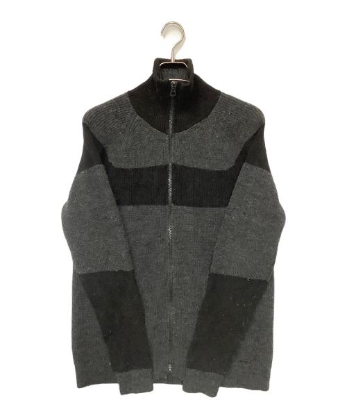 DIESEL（ディーゼル）DIESEL (ディーゼル) 厚手ニット グレー サイズ:Mの古着・服飾アイテム