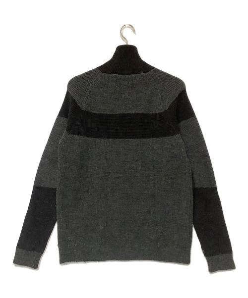 DIESEL（ディーゼル）DIESEL (ディーゼル) 厚手ニット グレー サイズ:Mの古着・服飾アイテム